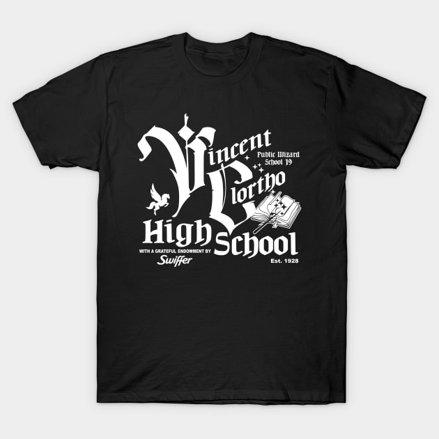 Vincent Clortho High T-Shirt by redscotia